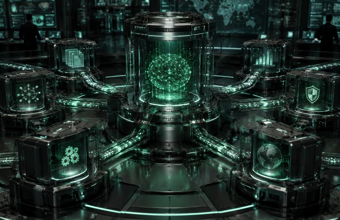 Connected multi-agent AI system at venture scale